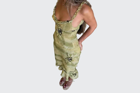🍒Vroue tweestukstel drukwerkstel y2k-krappiesuitrusting kamisool en rompstel bypassende vakansiedrag vakansieklere middernagklere Fresh Femme Frillies