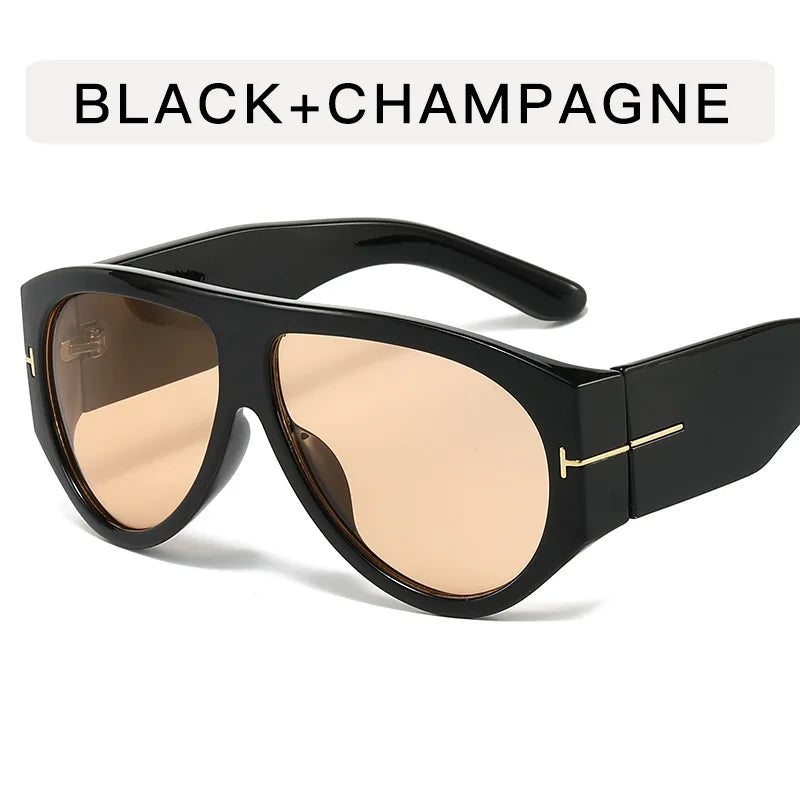 🍒European style sunglasses women pilot shape glasses shades stylish sunglass driving shades hiking eyewear unisex Rush For Your Retro
