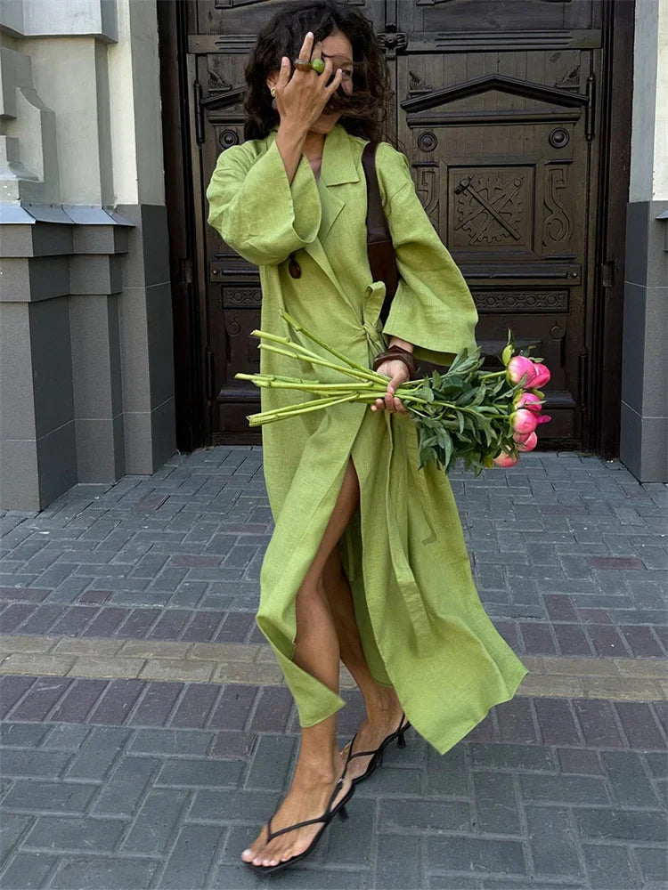 🍒Vroue Rok Veelsydige Gemaklike Los Klere Mode-omslagkraag Lang ligte somerjas met langmoue Somerpendelklere Moenie 'n Oorjas Miskyk Nie