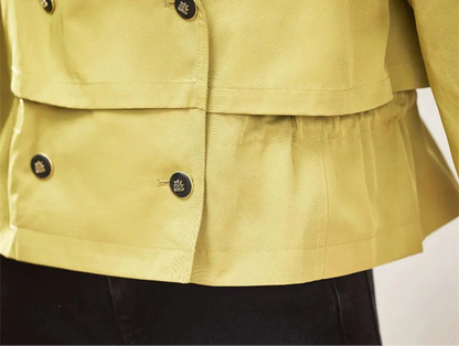 🍒Kort windbreakerbaadjie vir vroue se lente- en herfs-populêre slootstyl-hoë-end gemaklike mode-buitenklere Moenie met vervelige baadjies OPHOU nie, neem 'n BREEK(er)
