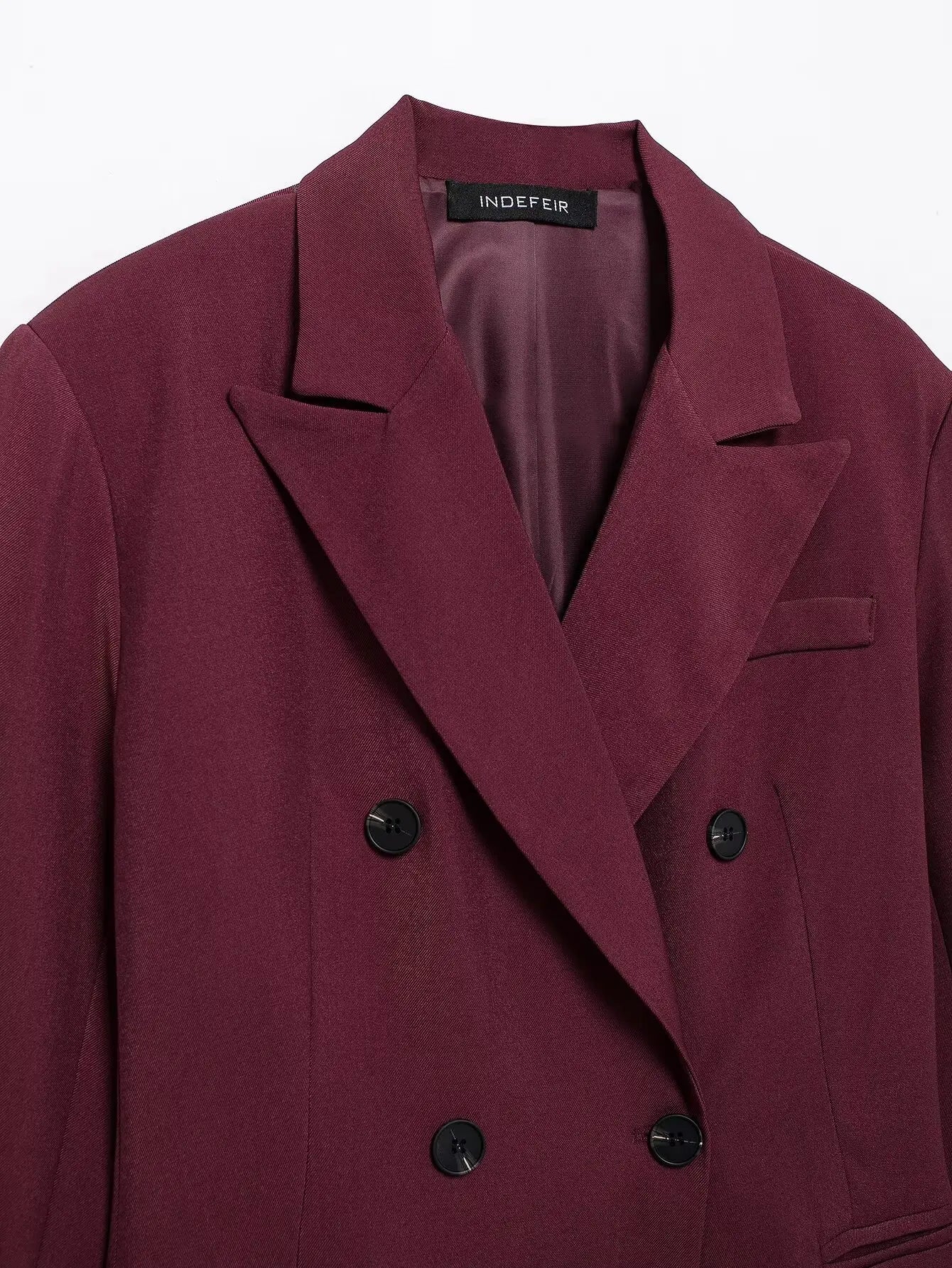 🍒Suit women's 2-piece suit for office wear exquisite button  jacket retro long-sleeve jacket  blazer+pants sets JACK Up Your Wardrobe With This K' IT