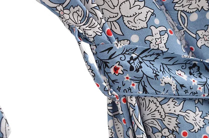 🍒Beach coverups wild floral print short light kimono jacket batwing duster bohemian ladies v-neck rayon short bikini swimwear cover over vacation wear holiday clothing casual wear  Colourful Comfort