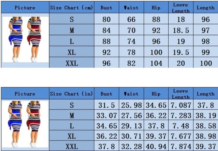 🍒Women knee length dress o-neck midi outfit striped casual bodycon beach wear clothing vacation beachwear  Sunny Summer Stretchy Stripes