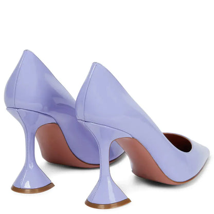 🍒Heeled Pumps 10cm stiletto pointed toe heels womens high heel occasion footwear party shoes for Women Fancy Flamingo