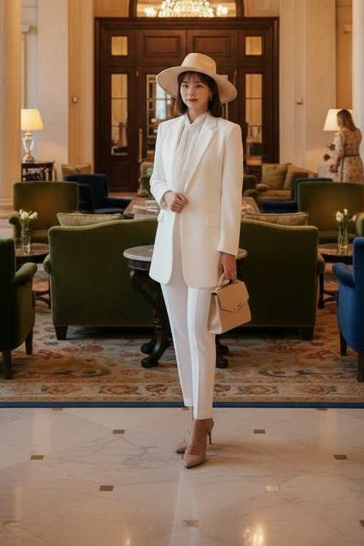 🍒Suit jacket women korean version of the British style women's suit coat long jacket summer autumn fashion smart casual clothes party occasion wear Oversize Nice