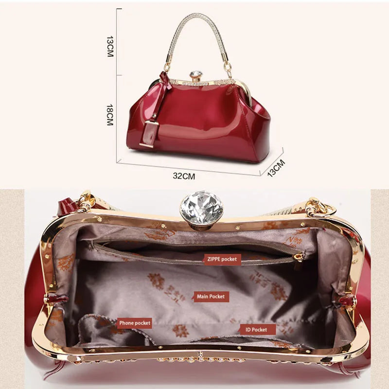 🍒Evening bags for women pu leather handbags fashion shoulder bag for ladies wedding bags over shoulder party bag for occasions Theres No Remedy For Missing Out On A Doctor