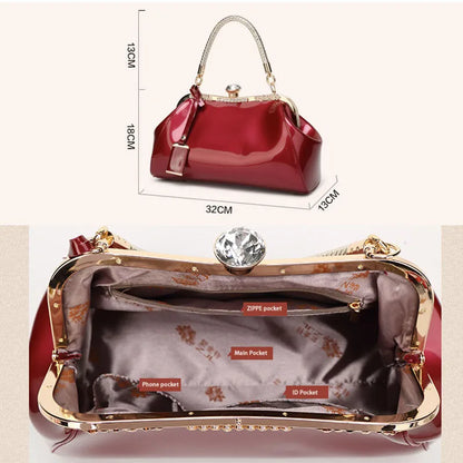 🍒Evening bags for women pu leather handbags fashion shoulder bag for ladies wedding bags over shoulder party bag for occasions Theres No Remedy For Missing Out On A Doctor