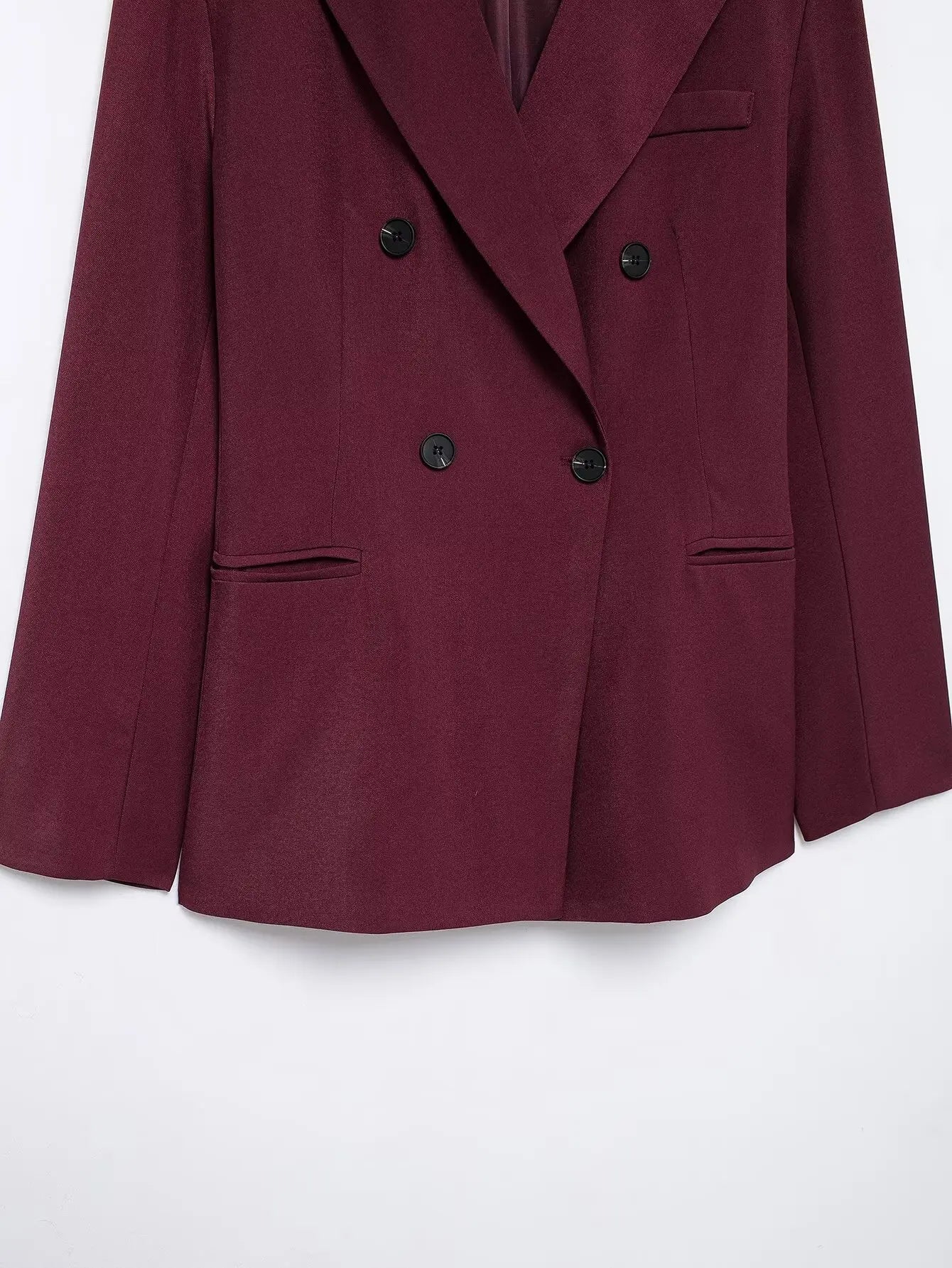 🍒Suit women's 2-piece suit for office wear exquisite button  jacket retro long-sleeve jacket  blazer+pants sets JACK Up Your Wardrobe With This K' IT