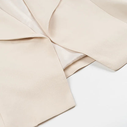🍒Eenvoudige en veelsydige lekkergoedkleurige klere lapel langmou-baadjie slim gemaklike drag vroue lente somer drag Raak Versadig In Mode
