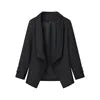 🍒Eenvoudige en veelsydige lekkergoedkleurige klere lapel langmou-baadjie slim gemaklike drag vroue lente somer drag Raak Versadig In Mode