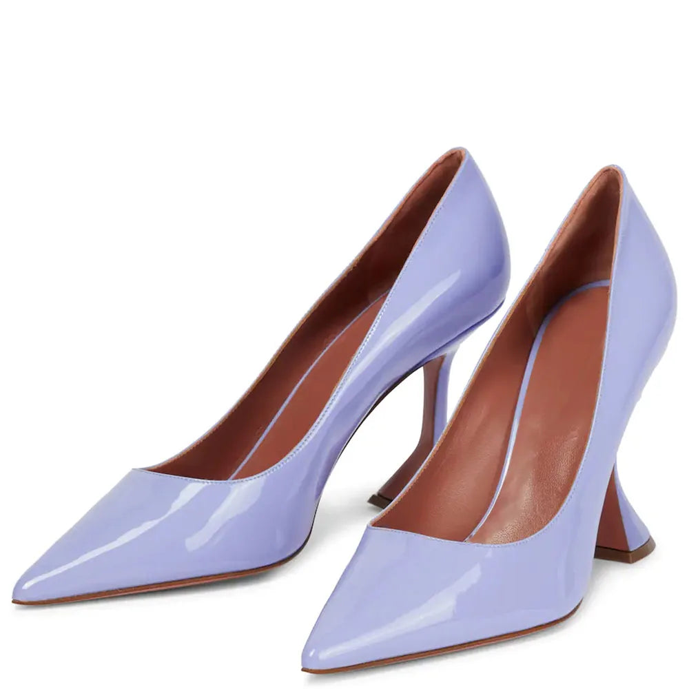 🍒Heeled Pumps 10cm stiletto pointed toe heels womens high heel occasion footwear party shoes for Women Fancy Flamingo