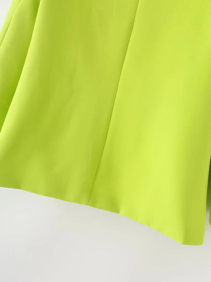🍒Vroue se somerklere elegante pendelbaadjie fluoresserende dragstyl veelsydige gemaklike pakbaadjie slim gemaklik Verlig In Helder