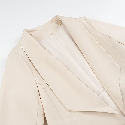 🍒Eenvoudige en veelsydige lekkergoedkleurige klere lapel langmou-baadjie slim gemaklike drag vroue lente somer drag Raak Versadig In Mode