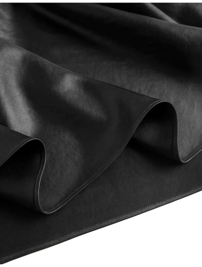 🍒Long faux Leather dress for occasion elegant stylish design backless maxi outfits for Women clubwear partwear fashion Party With A Bow On It