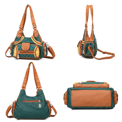 🍒Womens high quality handbags soft pu leather crossbody designer bag shoulder tote fashion luxury female  Get Happy With A Zippy Snappy