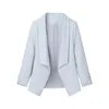 🍒Eenvoudige en veelsydige lekkergoedkleurige klere lapel langmou-baadjie slim gemaklike drag vroue lente somer drag Raak Versadig In Mode