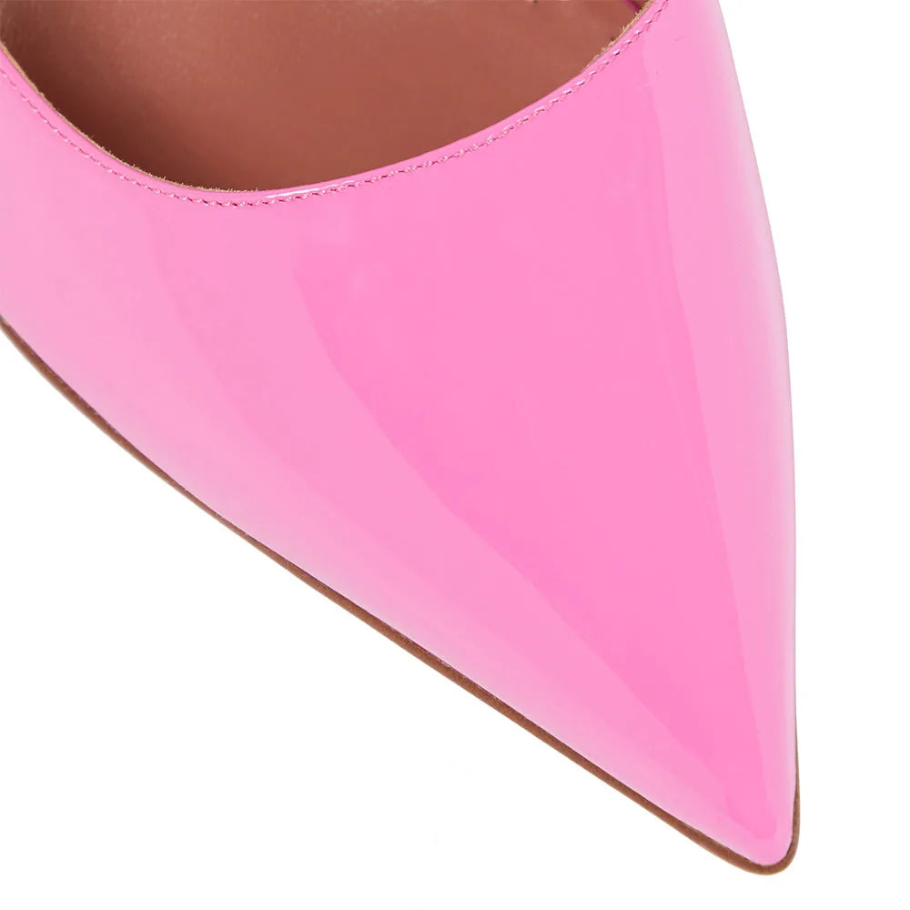 🍒Heeled Pumps 10cm stiletto pointed toe heels womens high heel occasion footwear party shoes for Women Fancy Flamingo