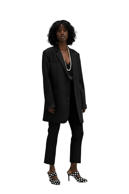 🍒Suit jacket women korean version of the British style women's suit coat long jacket summer autumn fashion smart casual clothes party occasion wear Oversize Nice