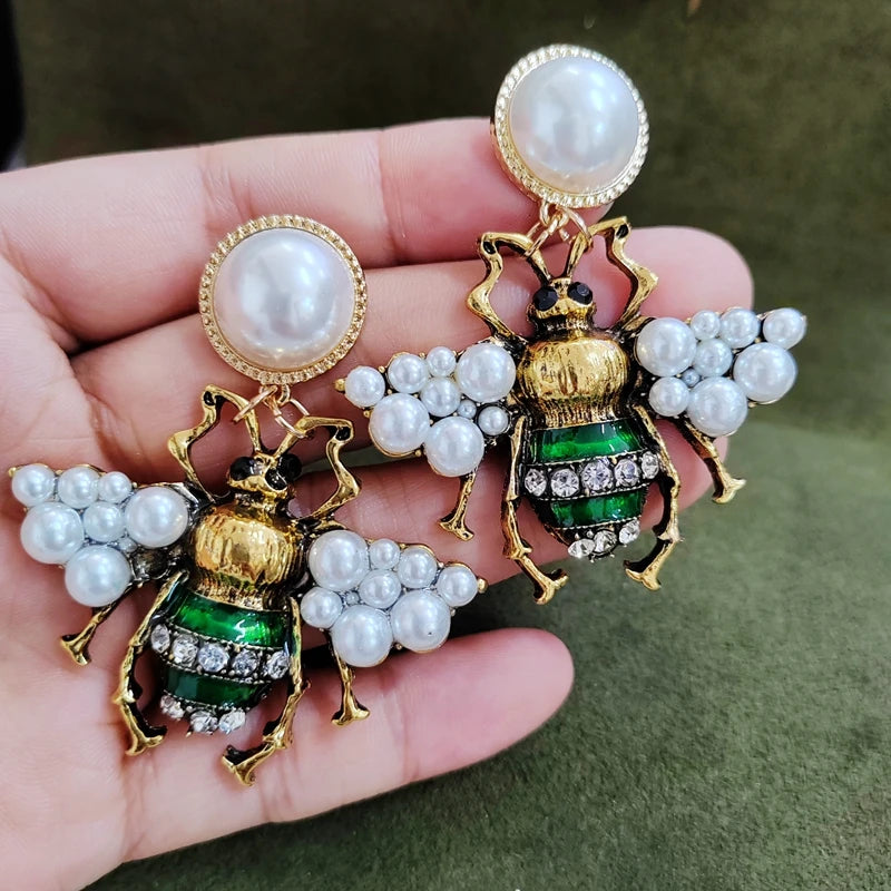 🍒Rekbare pêrelarmband vir vroue, verstelbare kristalby-armband, krale, partytjiejuwele vir geleenthede, geskenk, slim-informele bykomstighede, "Nice To Bee ' Wear"