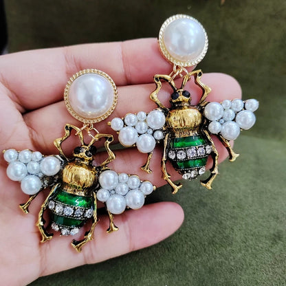 🍒Rekbare pêrelarmband vir vroue, verstelbare kristalby-armband, krale, partytjiejuwele vir geleenthede, geskenk, slim-informele bykomstighede, "Nice To Bee ' Wear"