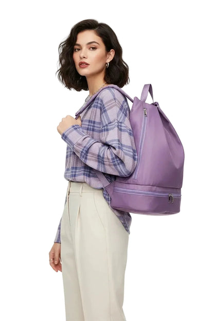 🍒wet dry separation fitness gym bags waterproof swimming bag women travel yoga sports bag mens basketball soccer pouch hiking backpack large capacity lightweight