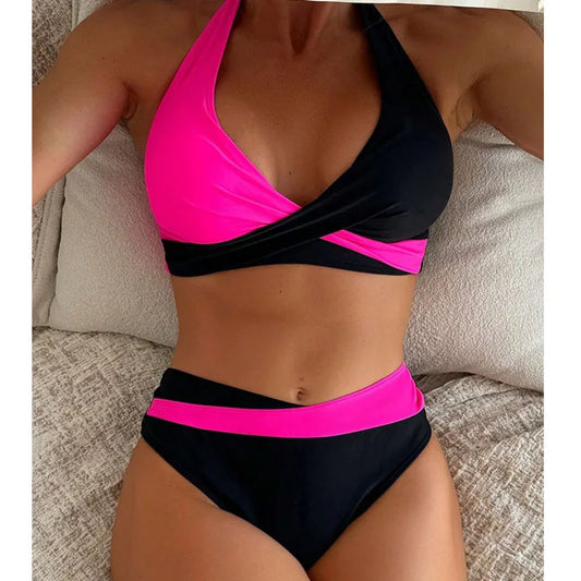 🍒 Bikini's vir vroue se swemdrag vroulike swemklere strandklere swemklere Brasiliaanse bikini-stel swembad swemmers Swemdrag Hulle Styl