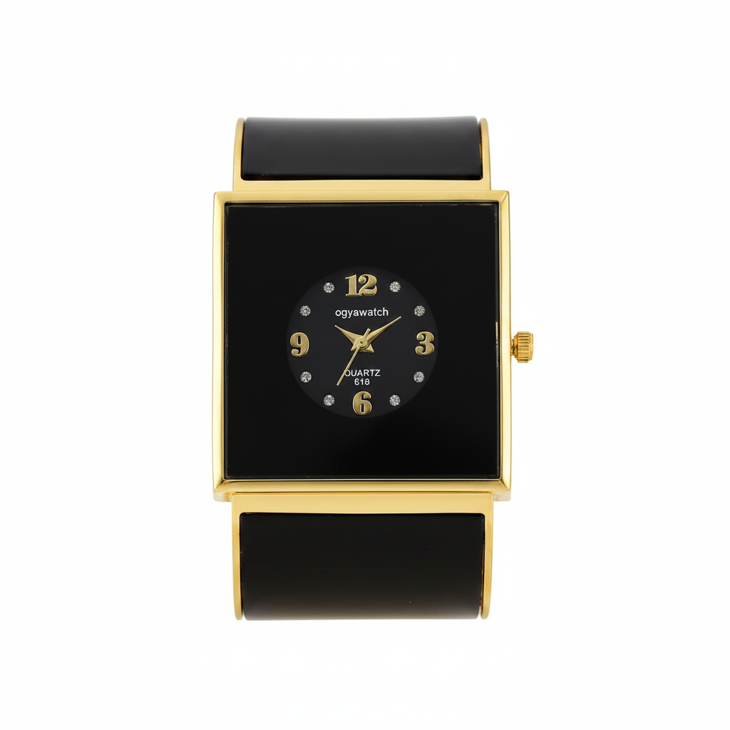 🍒Bangle watch for women casual simple dial stainless steel jewellery wristwatch charming bracelet smart casual quartz watches  Get Watched
