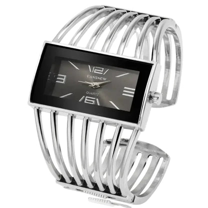 🍒Womens large face watch quality stainless steel luxury fashion rose gold bangle bracelet wristwatch for women dress ladies time piece female occasion jewellery accessory Watch This Bangle