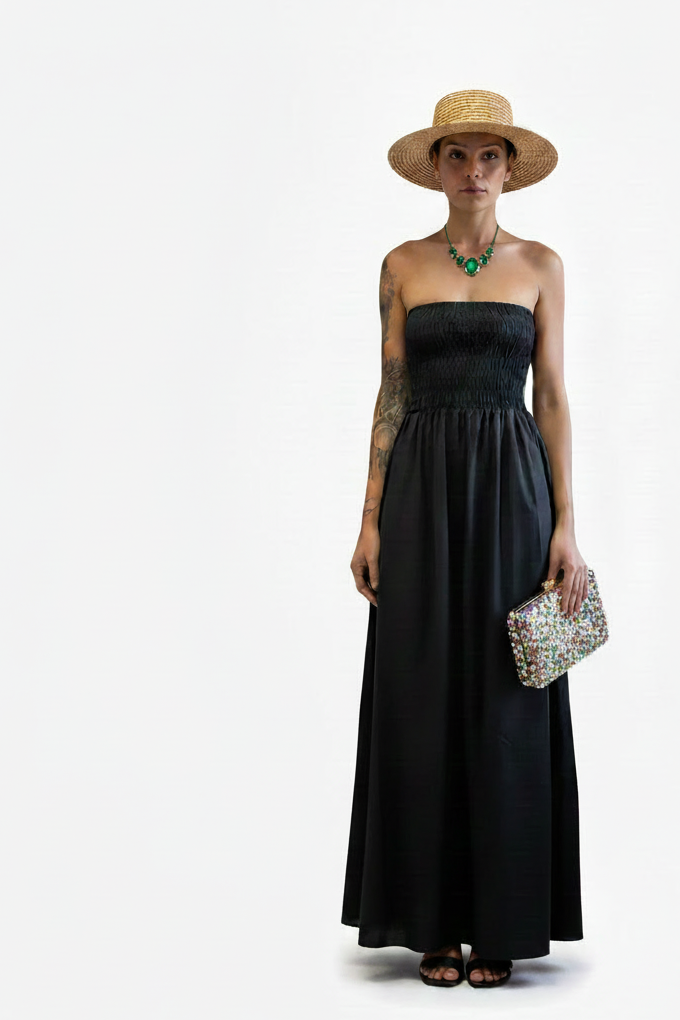 🍒Gestreepte tube-rok a-lyn mode-maxi-uitrustings vir vroue nuwerwetse vakansiedrag stranddrag gestreepte somerklere