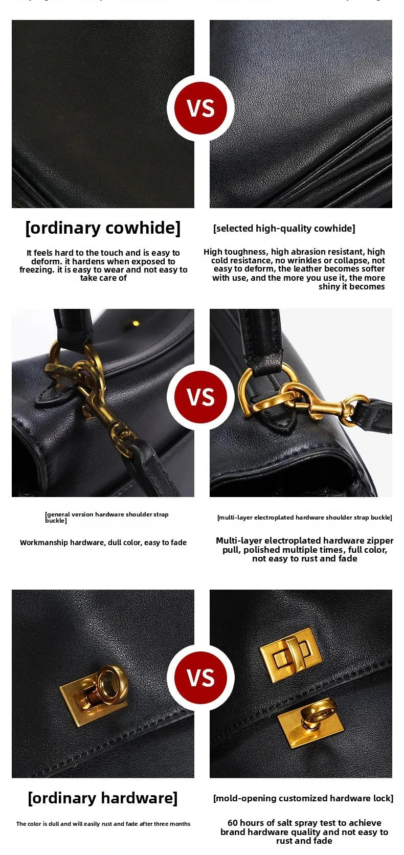🍒Large capacity leather bag with lock for women's tote with advanced locking fashion high sensibility underarm bag that fits laptop smart casual accessory  Lock On To High Quality