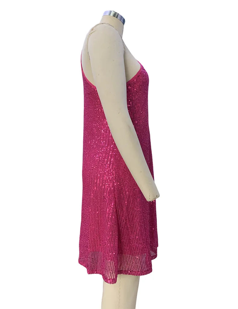 🍒Halter strapless rok, glinsterende vroueklere, strapless sequin minirok, moulose partytjieklere, geleentheidsklere, klubdrag, Trek Aan A-Sensuele Glinsterende Glip