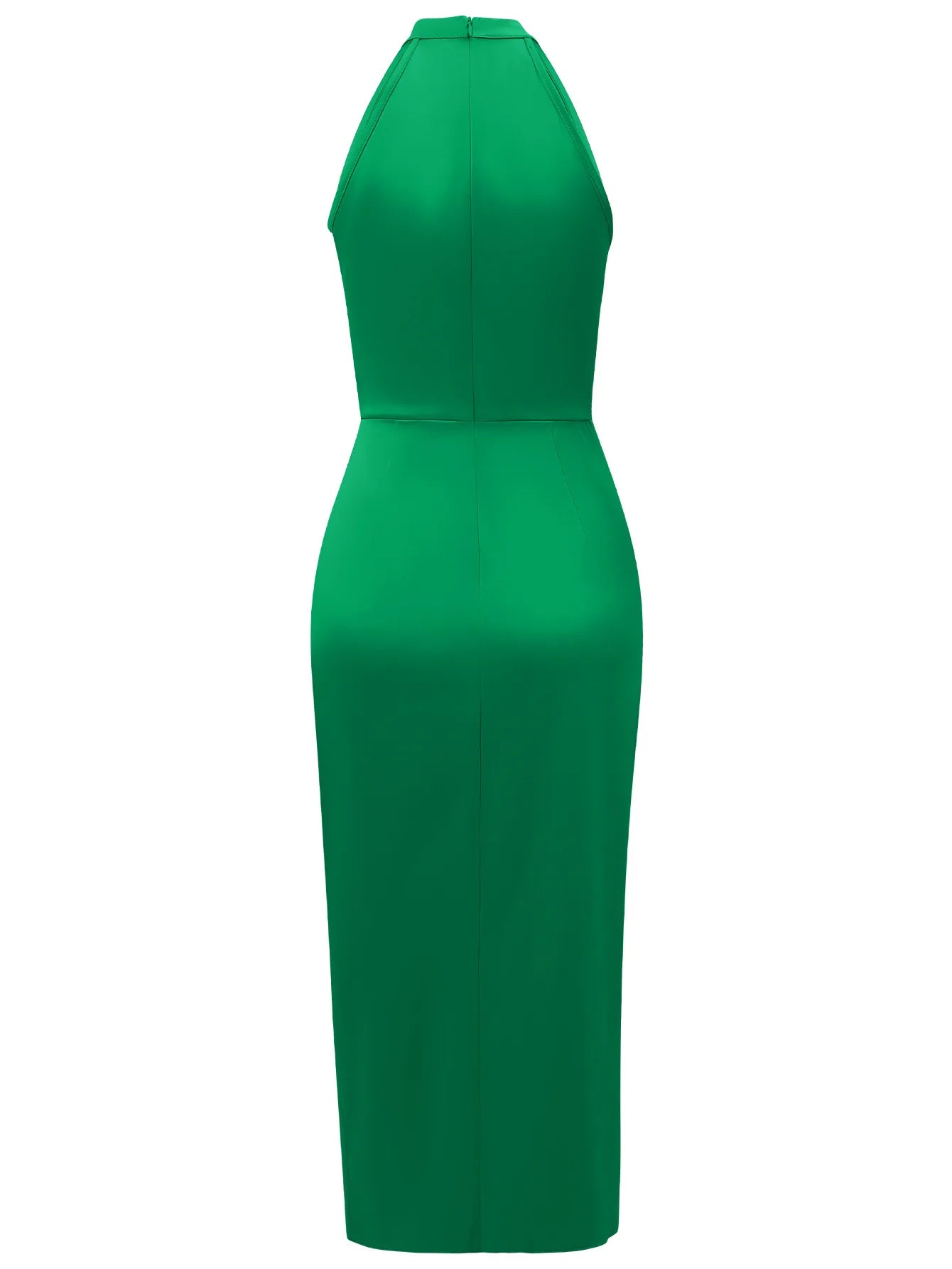 🍒Women's halter evening dresses party fashion clothing elegant long outfit occasion wear midi Be Seen In Emerald Envy Green Or Red Instead…