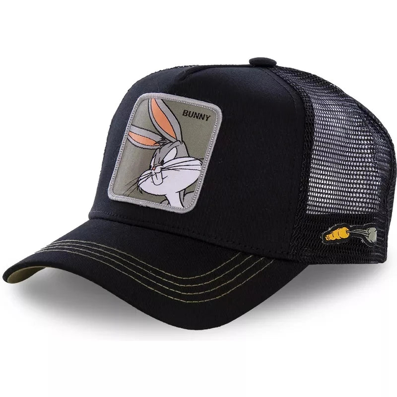 🍒High quality cotton baseball cap mesh back brand anime cartoon unisex hat hip hop trucker hat streetwearr caps