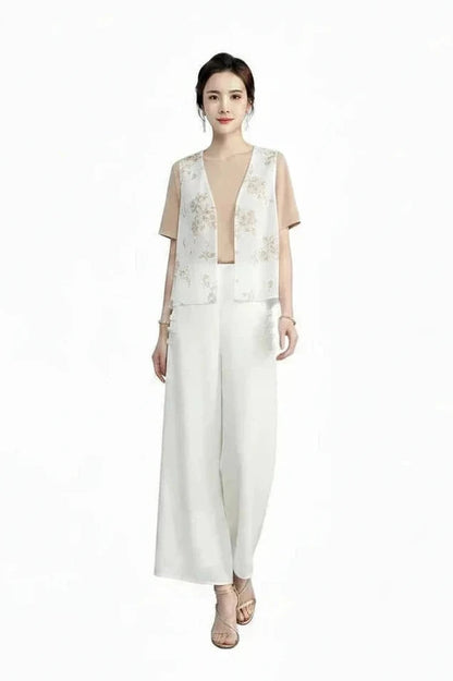 🍒High waist summer skirt trousers for women smart casual wear a-line clothing aesthetic quality pants No Need To Look Far And Wide For This Wide Wide