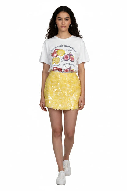 🍒Sequins mini romp mode verslanking hoë middellyf blink sosiale partytjiedrag elegante a-lyn minirompe vroueklere deftige gemaklike drag Sonlig in jou Mini