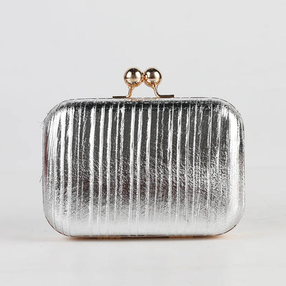 🍒Small clutch purse with strap for women luxury designer cutch bags shoulder wallets handbag stripes evening wedding phone bag