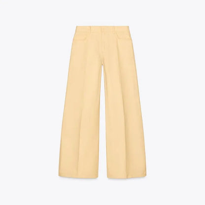 🍒Straatstylbaadjie-uitrusting met wye pypbroek en kortmou-oorgrootbaadjie-stelle kraag enkelbors-onderbaadjie vroue wye pypbroek somer gemaklike uitrustings Geen BROEK in Hierdie MOUloos