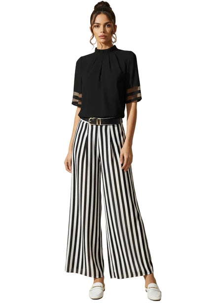 🍒Cold shoulder black top short sleeve design office wear women Ladie blousese summer casual wear feminine shirt Choose Chic