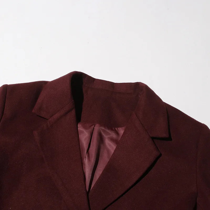 🍒Designer blazer for women brocade printed jacket winter spring notched collar coat long sleeve casual office fashion occasion wear party wear clothes Stamp Your Fashion