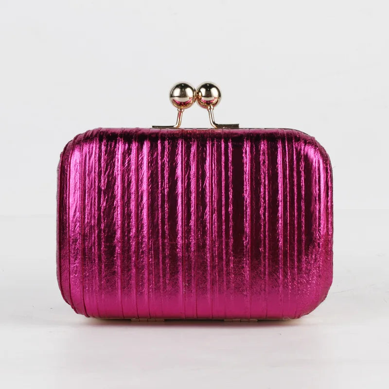 🍒Small clutch purse with strap for women luxury designer cutch bags shoulder wallets handbag stripes evening wedding phone bag