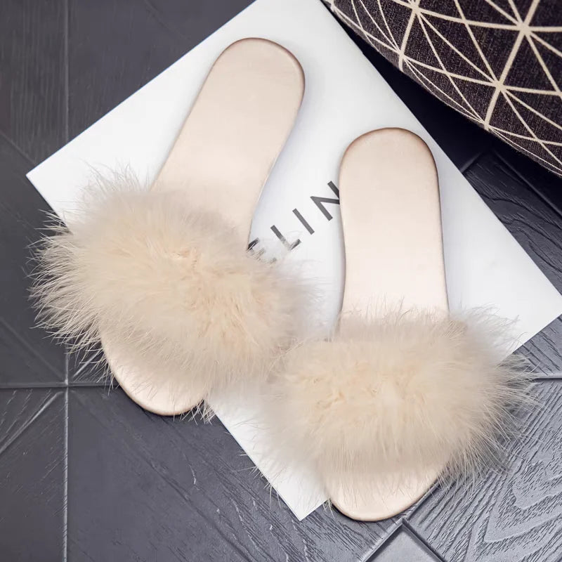 🍒Wedding slippers peep toe bedroom home sandals bride bridesmaid Newlywed Celebration shoes with silk bow smart casual slides for women luxury high end shoes Slipp -her A Gift And Gift Yourself