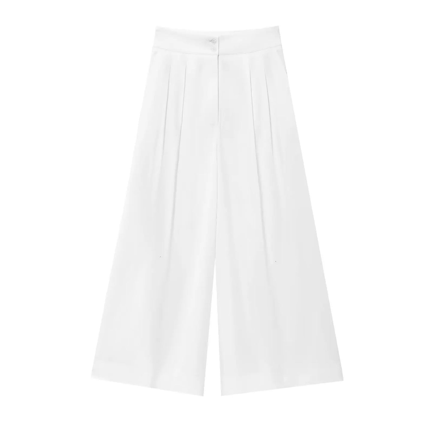 🍒Trouser suits for women sleeveless v-neck top with belt and straight pants wide leg sets spring summer clothing smart casual clothes party occasion wear two piece Two Piece Ease