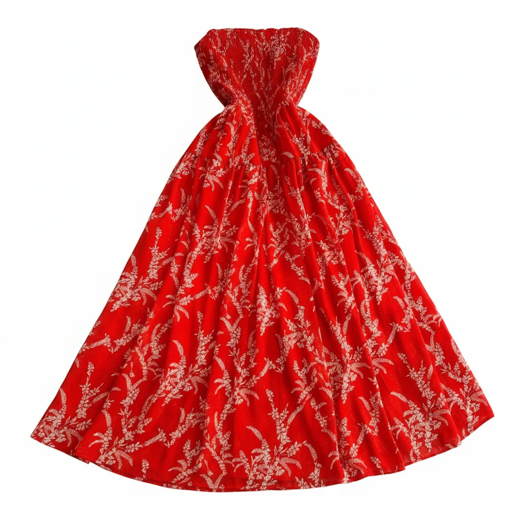 🍒Backless summer dress for women fashion beach wear slip sleeveless spaghetti straps smart casual outfit Flouncey Floral Fun