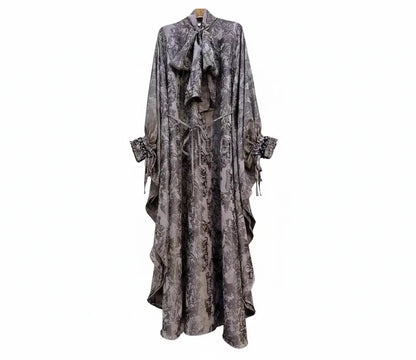 🍒Women's fashion maxi dress casual loose dress print female bohemian chic party a-line outfit for evening party occasion wear clothing Relaxed Retro Ruffle