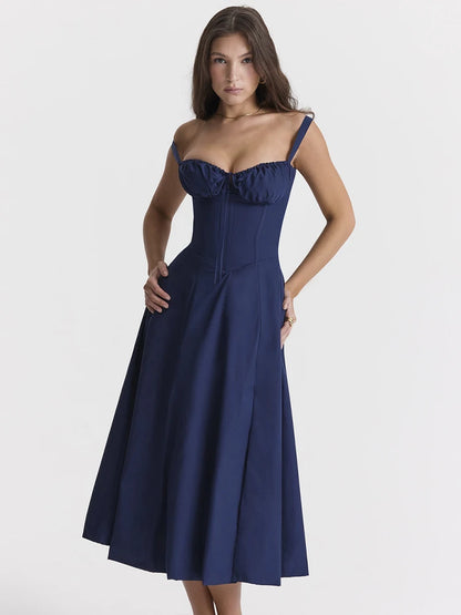🍒Blompatroon somerrok balkonet elegante soliede moulose onderrok vir vroue, pasgemaakte middel met uitlopende romp a-lyn uitrusting. Geniet Die Bloem Balkon-nett