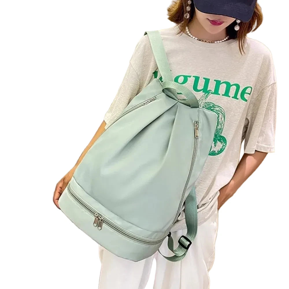 🍒wet dry separation fitness gym bags waterproof swimming bag women travel yoga sports bag mens basketball soccer pouch hiking backpack large capacity lightweight
