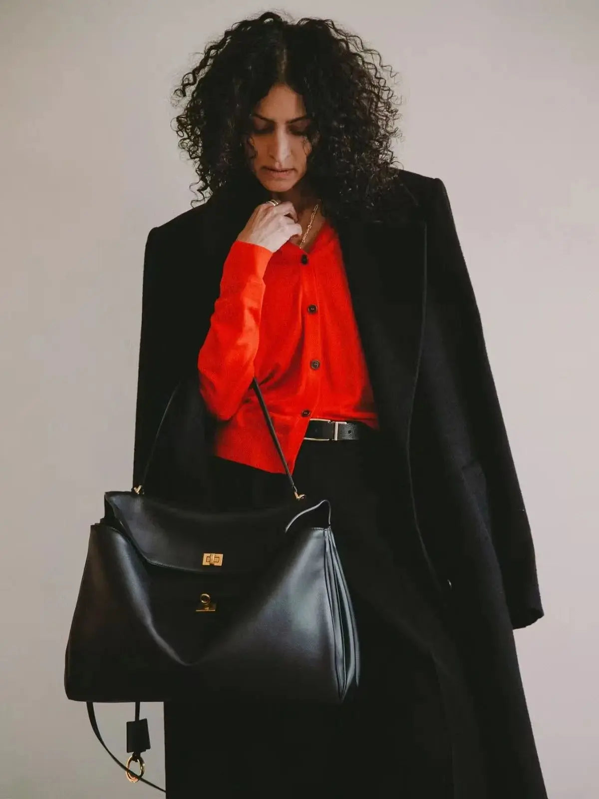 🍒Large capacity leather bag with lock for women's tote with advanced locking fashion high sensibility underarm bag that fits laptop smart casual accessory  Lock On To High Quality