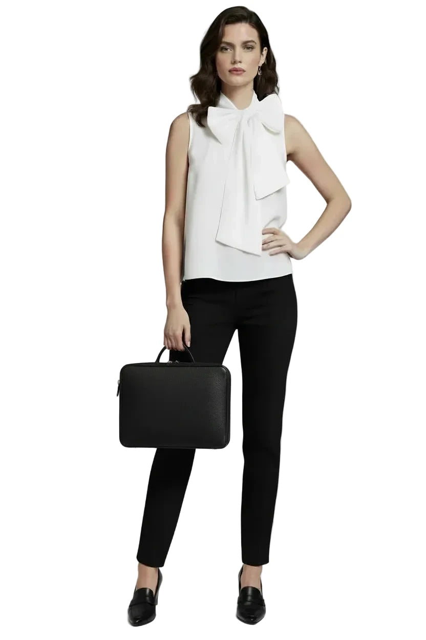 🍒Sleeveless blouse womens smart casual wear wrap bow shirt loose fit sweet girl summer fashion tops feminine clothing Bow-ldfully Sweet