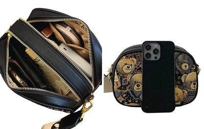 🍒Casual crossbody bags for women pu leather ladies luxury designer bags female large  capacity crossbody shoulder travel bag holiday bag ‘ BEAR Your Cute With A TEDDY Bag