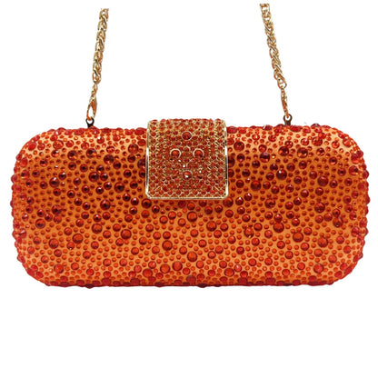 🍒Kristal aandkoppeltas glinsterende strass-skuinssak vir troupartytjiebeursie vir vroue vol-diamant bruidssak geleentheids handsak